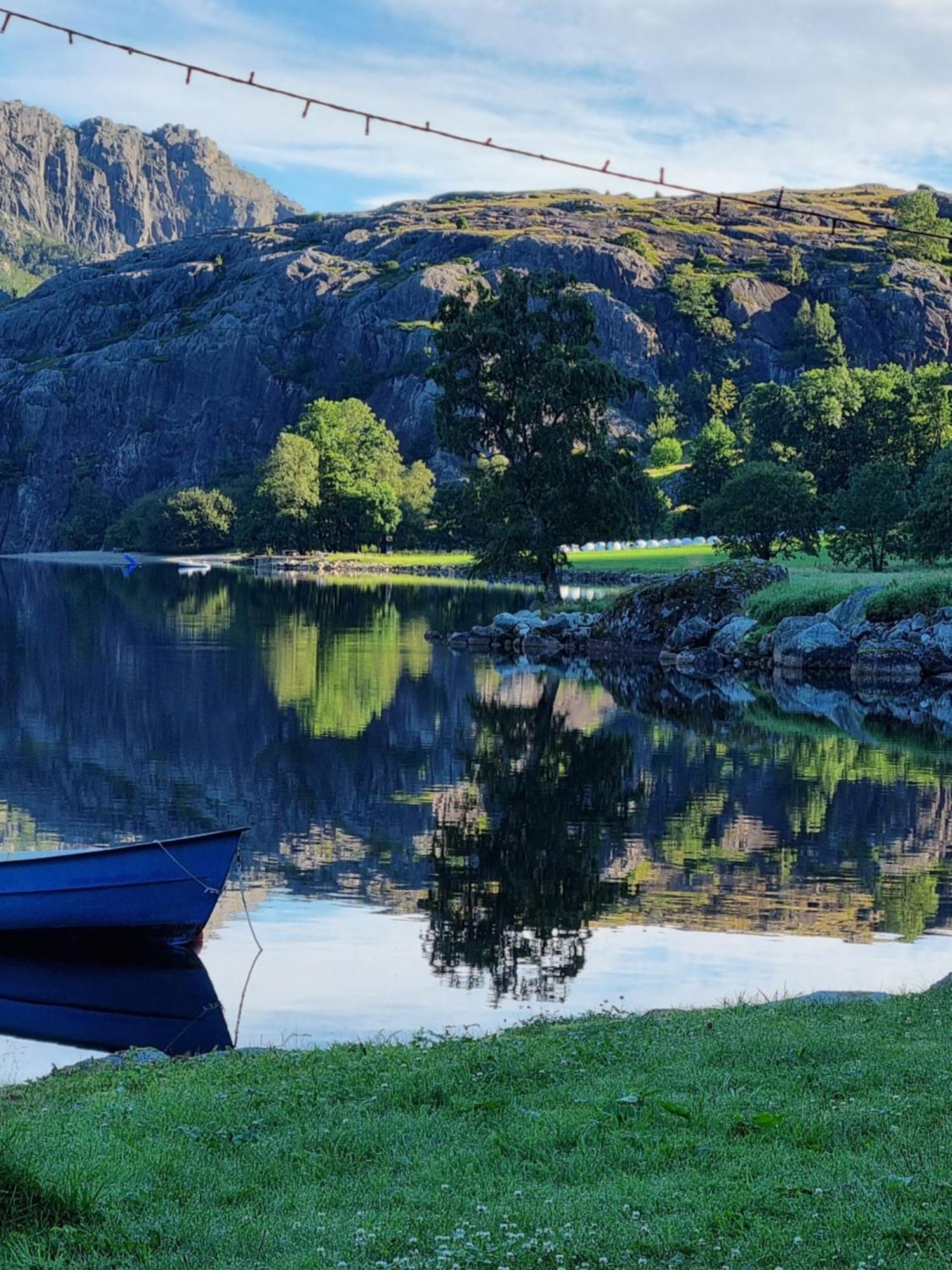Hytte Ved Preikestolen Forsand Kültér fotó