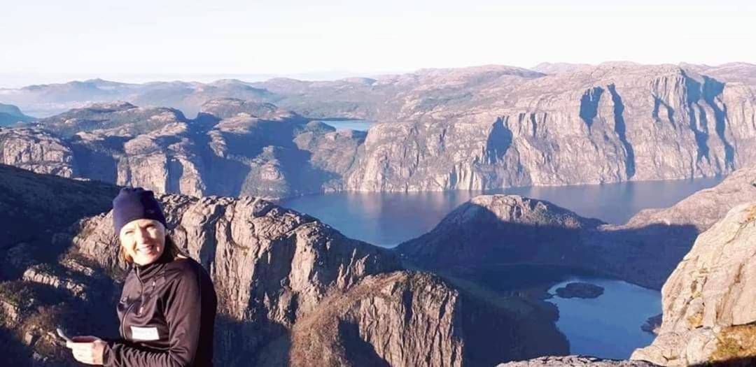Hytte Ved Preikestolen Forsand Kültér fotó